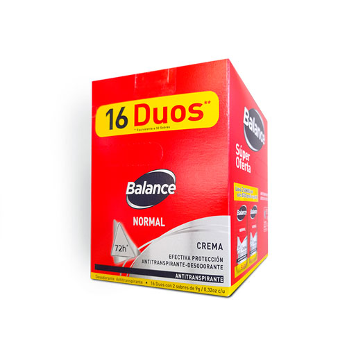 DESO BALANCE CREMA NORMAL CAJA X 32 S/S