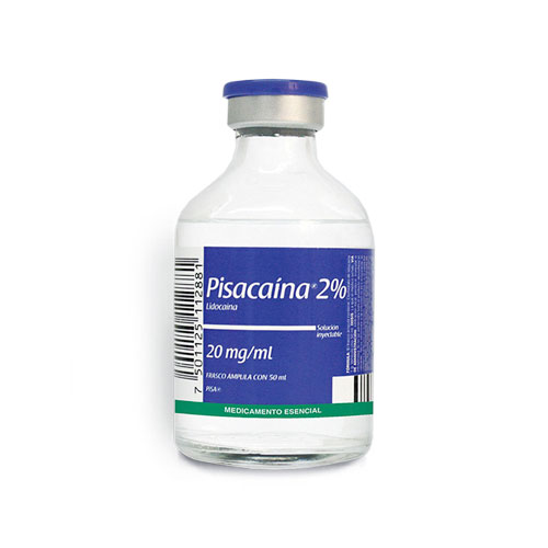 PISACAINA 2% INY FCO X 50 ML