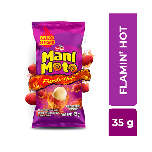 MANI MOTO FLAMIN HOT BOLSA X 35 GR