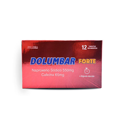 DOLUMBAR FORTE CAJA X 12 TABS