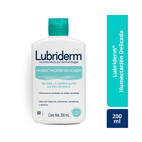 LUBRIDERM HUMECTACION DELICADA FCO X 200 ML