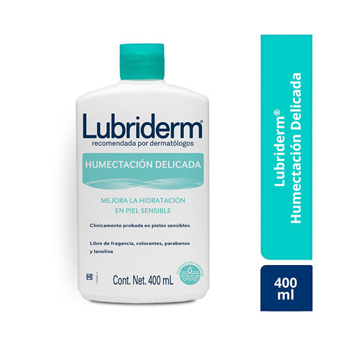 LUBRIDERM HUMECTACION DELICADA FCO X 400 ML