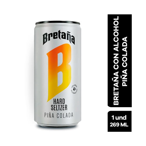 BRETANA CON ALCOHOL SURTIDA LATA X 269 ML