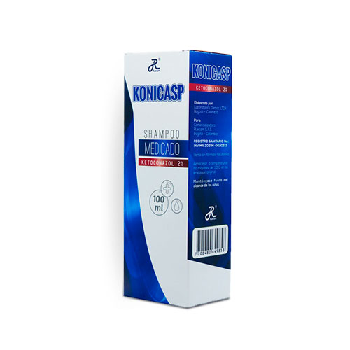 KONICASP 2% CHAMPU FCO X 100 ML