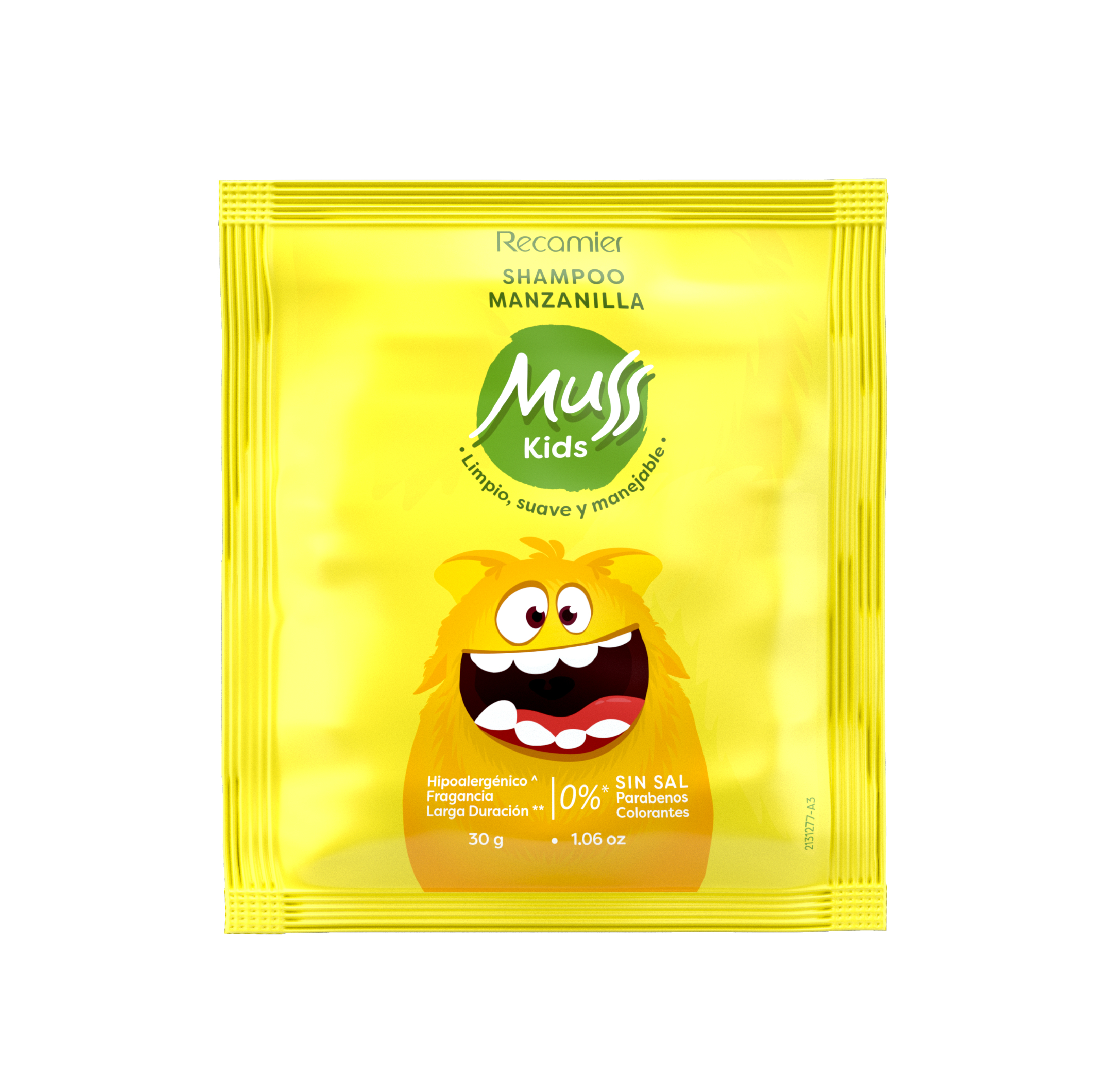 CHAMPU MUSS KIDS MANZANILLA SOBRE X 30 GR