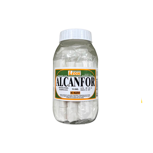 ALCANFOR LEON FCO X 70 UNDS