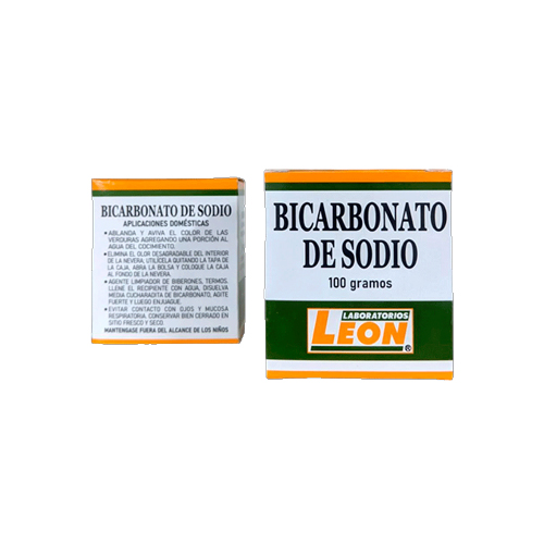 BICARBONATO DE SODIO LEON BOLSA X 100 GR