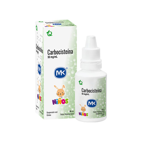 CARBOCISTEINA GOTAS MK FCO X 30 ML