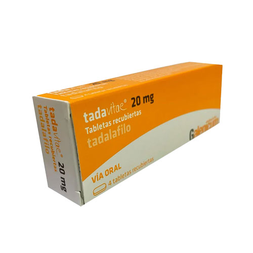 TADAVITAE 20 MG CAJA X 4 TABS