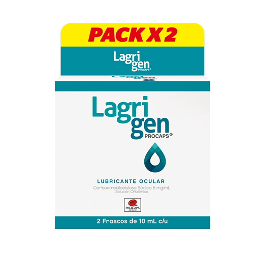 LAGRIGEN SOL.OFT 2 UNDS X 10 ML