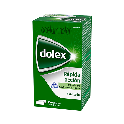 DOLEX AVANZADO CAJA X 100 TABS