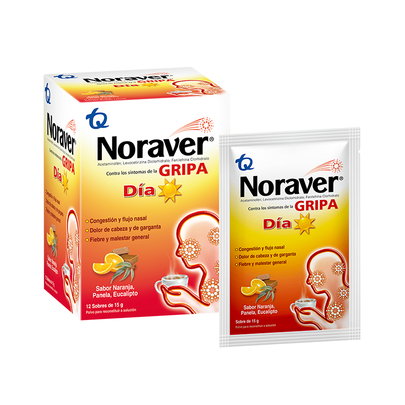 NORAVER GRIPA BEBIDA DIA CAJA X 12 S/S