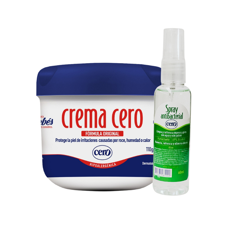 CREMA CERO +SPRAY ANTIB. FCO X 110 GR