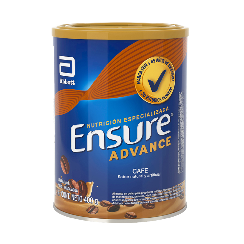 ENSURE ADV.CAFE LATA X 400 GR