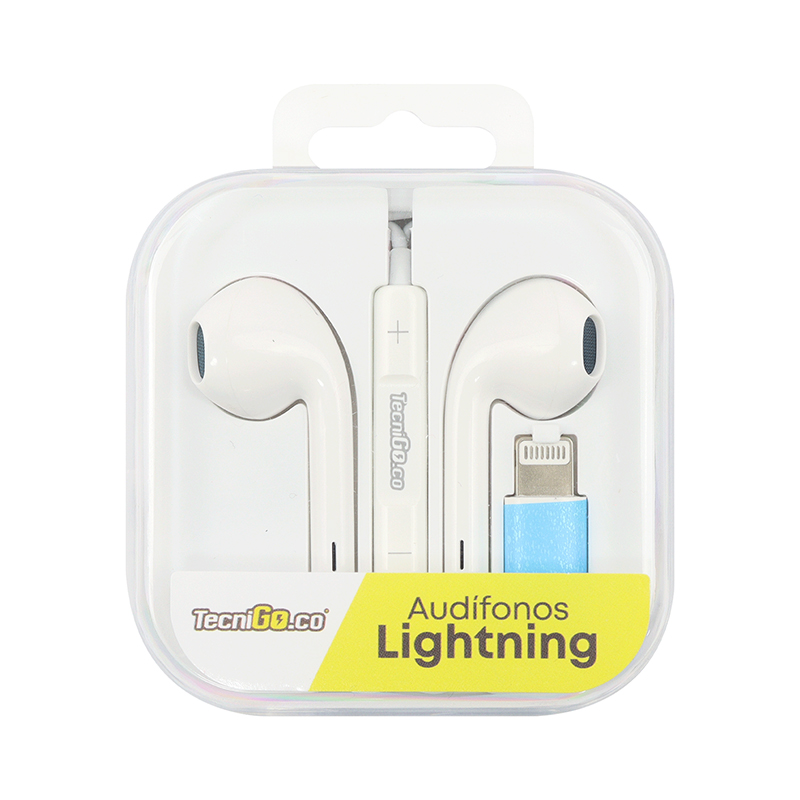 AUDIFONOS LIGHTNING X 1 UND