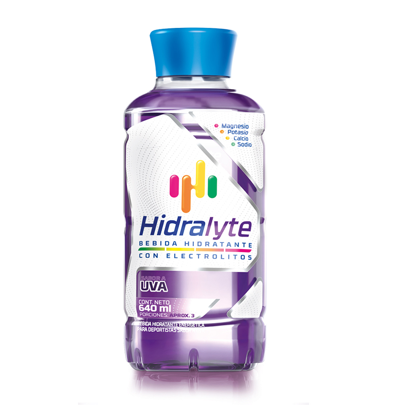 HIDRALYTE UVA FCO X 640 ML