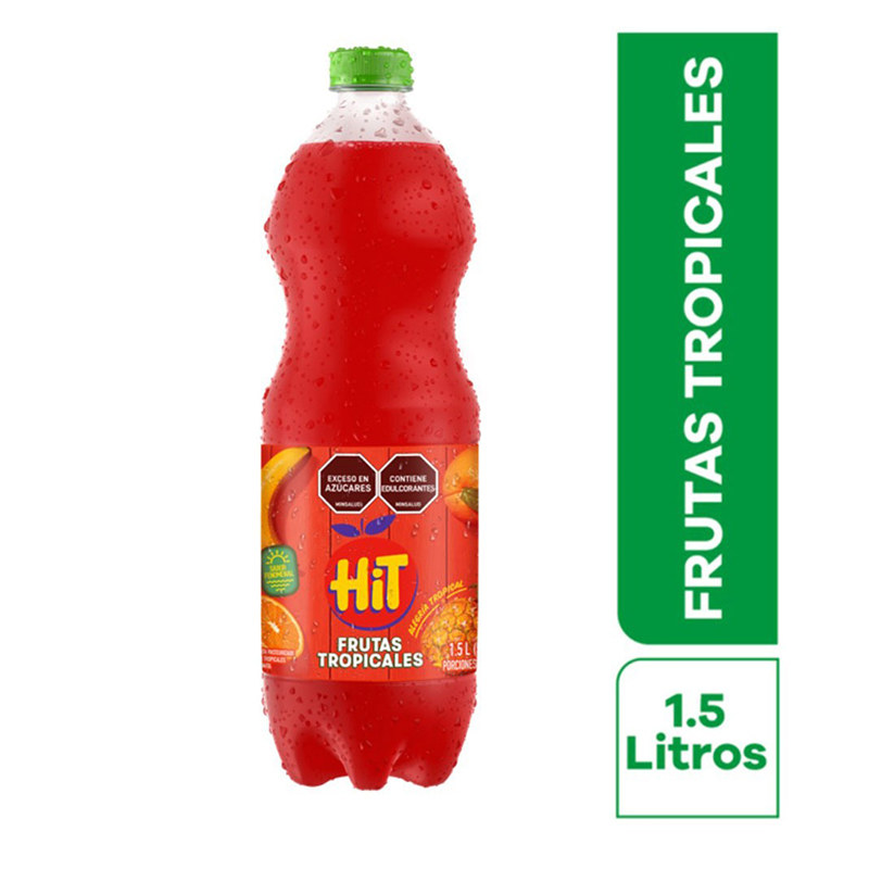 JUGO HIT FRUTAS TROPICALES FCO X 1.5 LTS