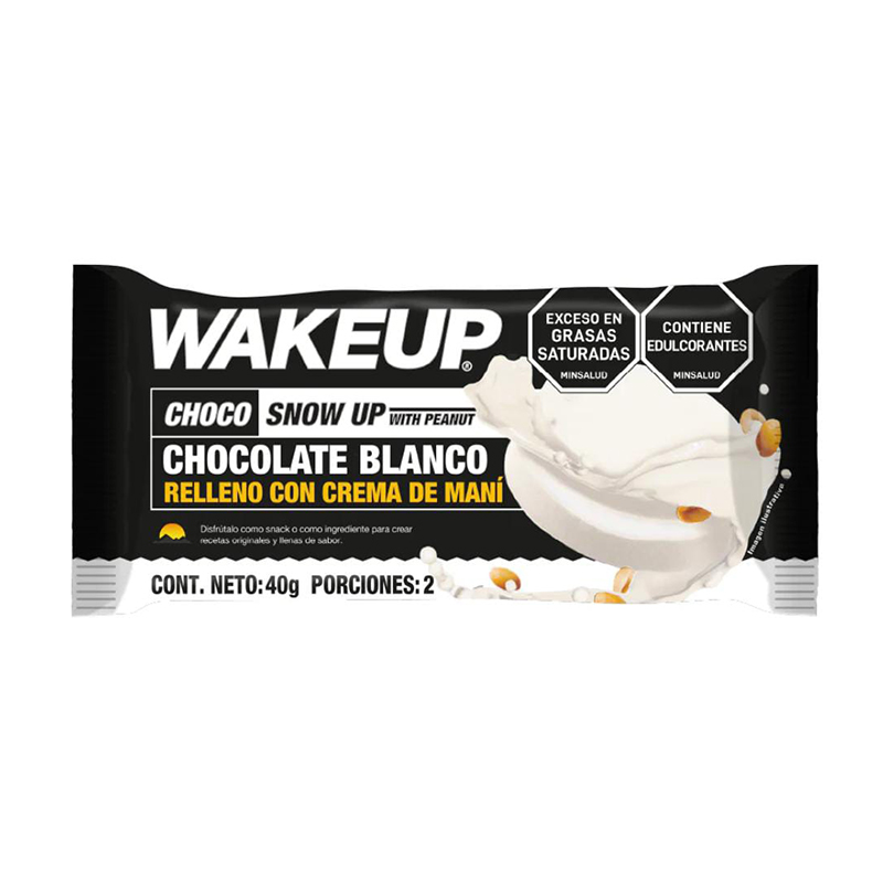 CHOCOLATE WAKEUP BLANCO X 40 GR