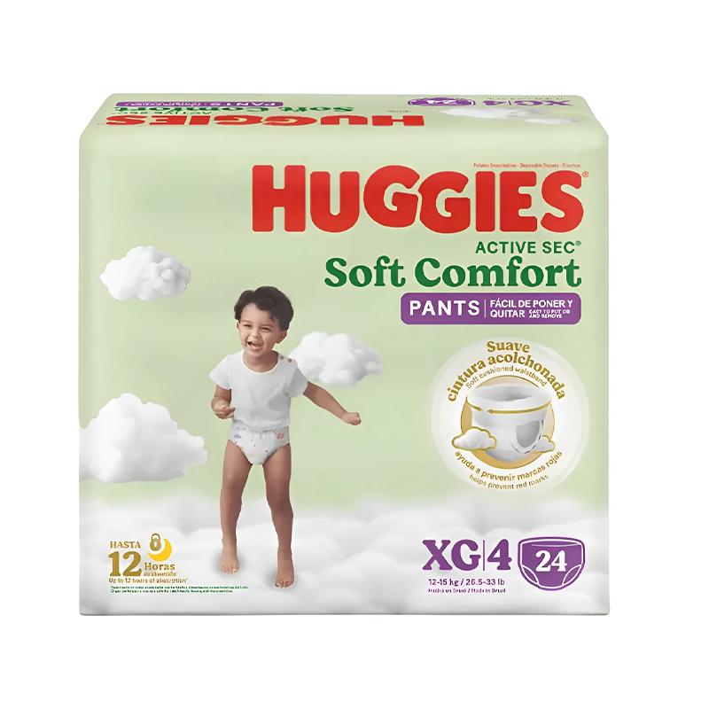 PANAL HUGGIES ACT/SEC ET4 XG PANTS X 24 UNDS