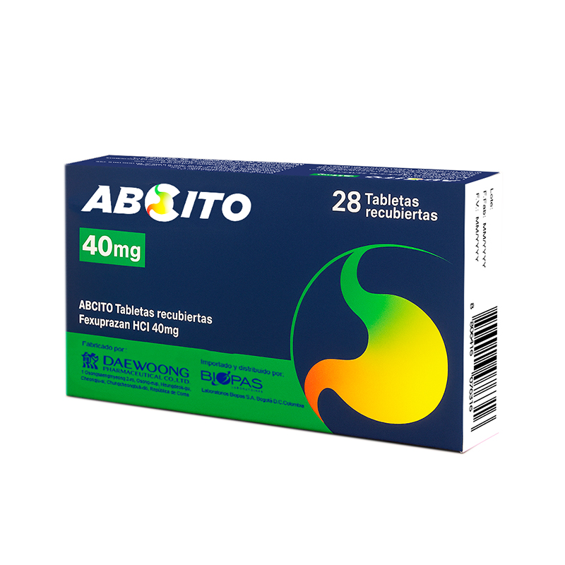 ABCITO 40 MG CAJA X 28 TABS