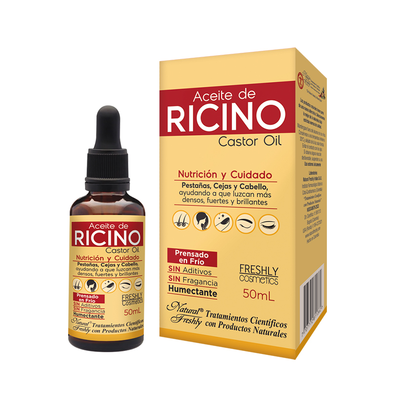 ACEITE DE RICINO NAT.FRESHLY FCO X 50 ML