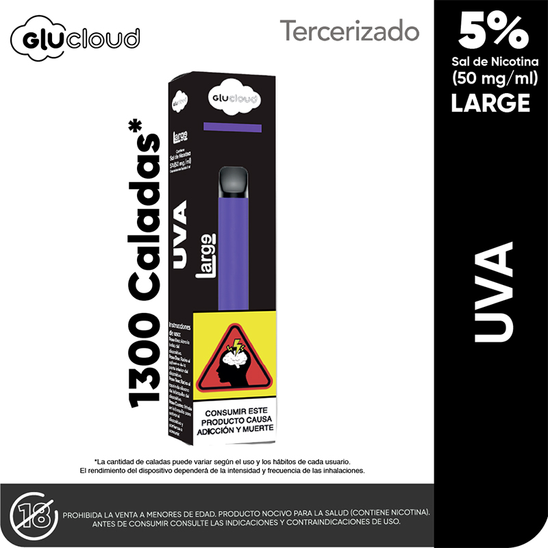 GLUCLOUD UVA LARGE 1300 X 1 CAPSULA