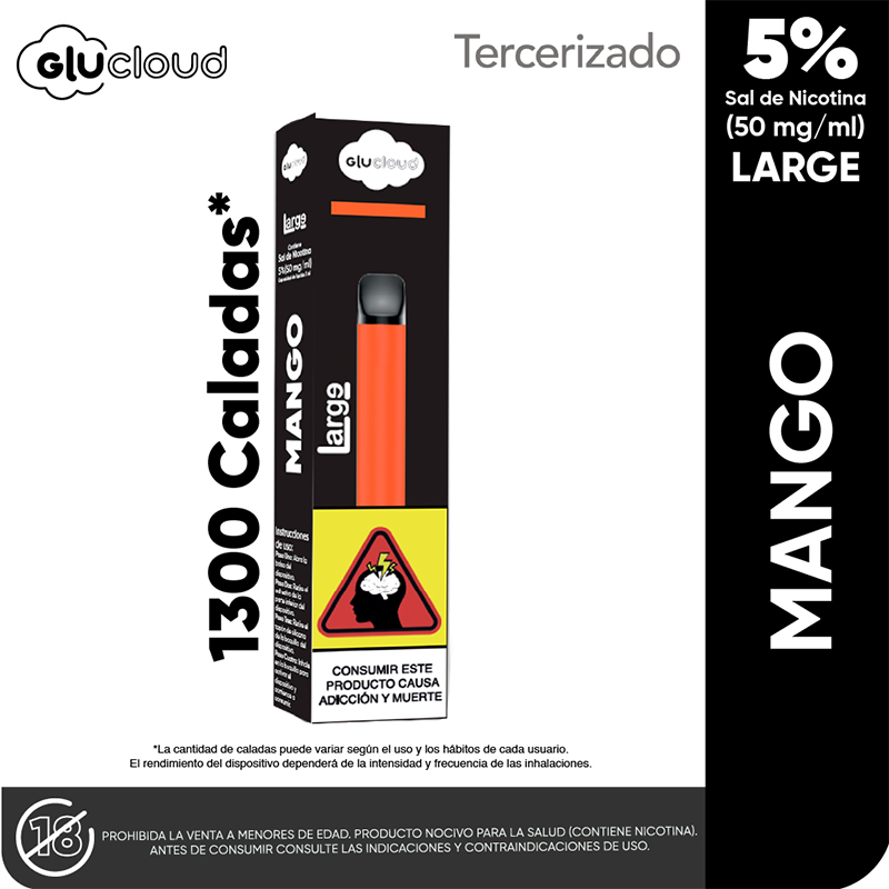 GLUCLOUD MANGO LARGE 1300 X 1 CAPSULA