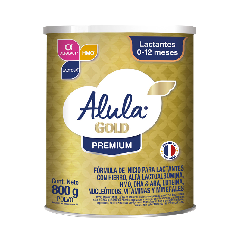 ALULA GOLD LACTANTES PREMIUM LATA X 800 GR