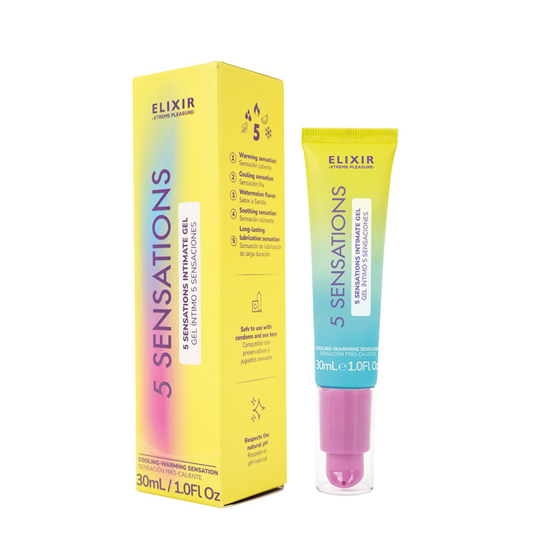 GEL LUBRIC.ELIXIR 5 SENSATIONS TUBO X 30 ML