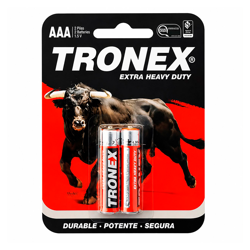PILA TRONEX AAA X 2 UNDS