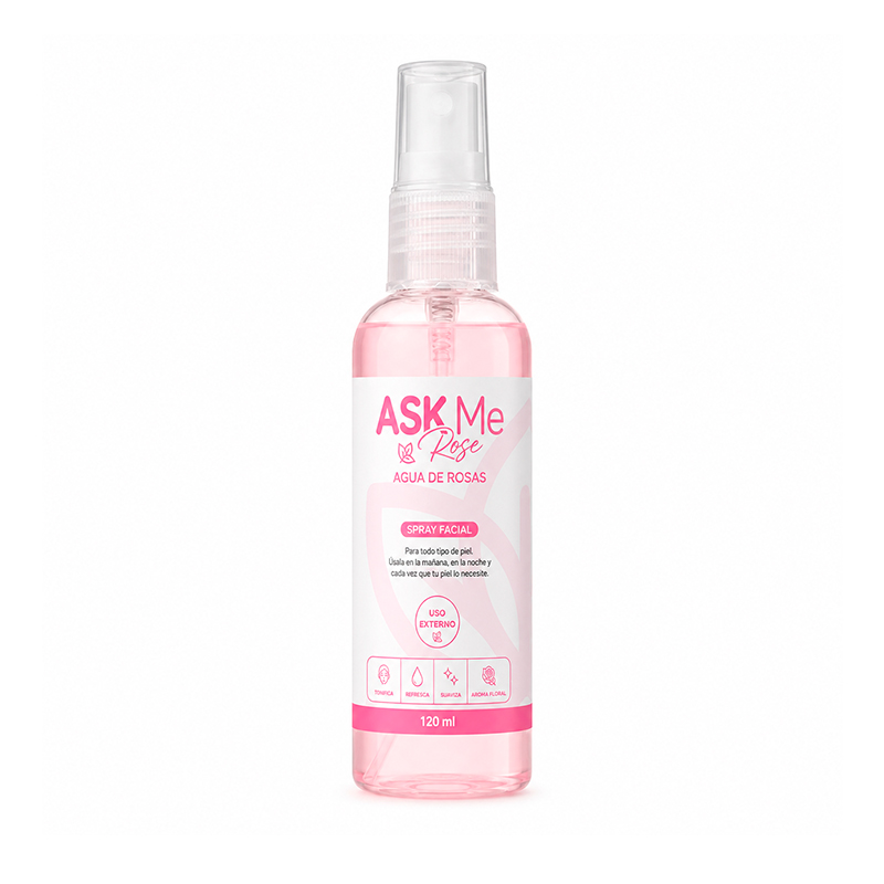 AGUA DE ROSAS ASK ME FCO X 120 ML